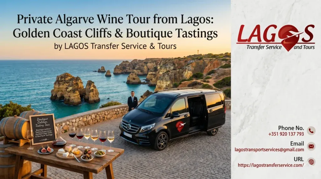 Private Algarve Wine Tour from Lagos: Golden Coast Cliffs & Boutique Tastings