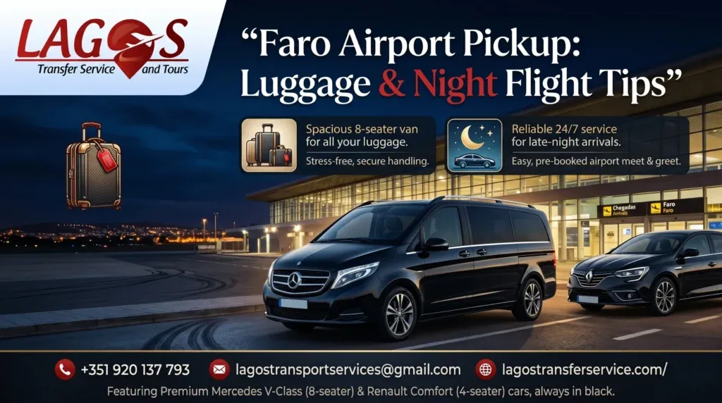 Faro Airport Pickup: Luggage & Night Flight Tips
