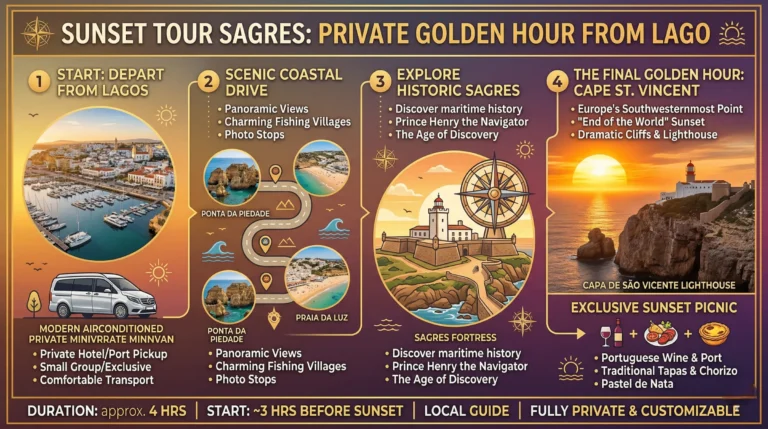 Sunset Tour Sagres: Private Golden Hour from Lagos