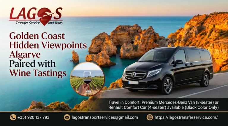 Golden Coast Hidden Viewpoints Algarve Paired with Wine Tastings