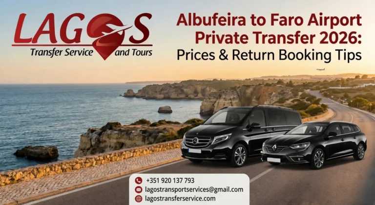 Albufeira to Faro Airport Private Transfer 2026: Prices & Return Booking Tips