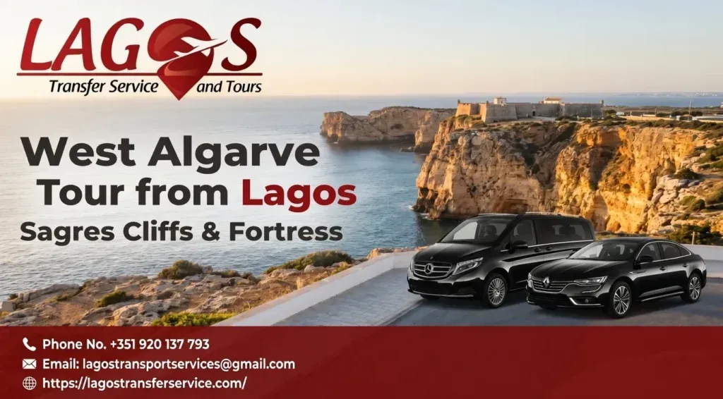 West Algarve Tour from Lagos: Sagres Cliffs & Fortress