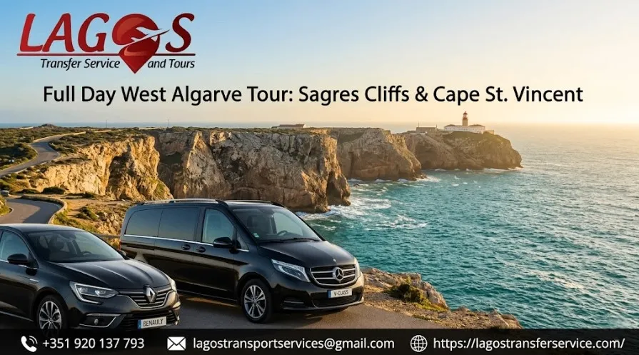 Full Day West Algarve Tour: Sagres Cliffs & Cape St. Vincent
