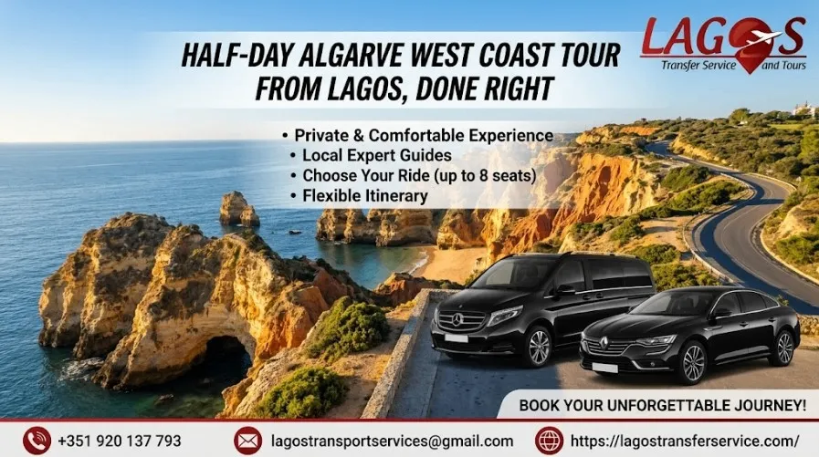 Half-Day Algarve West Coast Tour From Lagos, Done Right