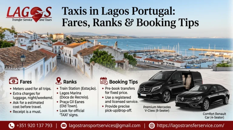 Taxis in Lagos Portugal: Fares, Ranks & Booking Tips