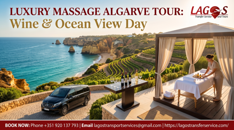 Luxury Massage Algarve Tour: Wine & Ocean View Day