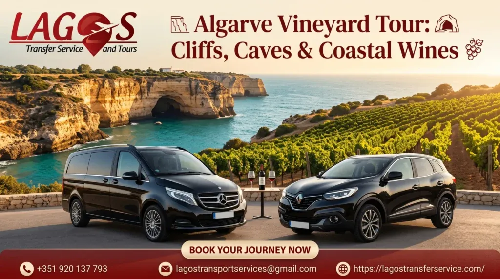Algarve Vineyard Tour: Cliffs, Caves & Coastal Wines