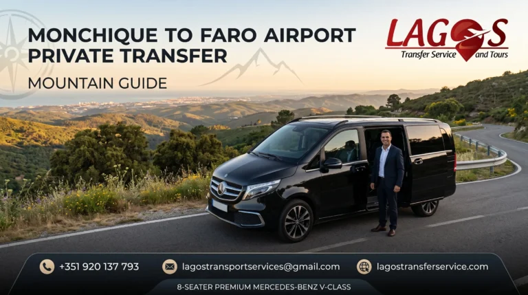 Monchique to Faro Airport Private Transfer: Mountain Guide