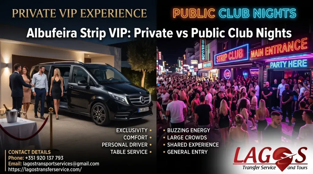 Albufeira Strip VIP: Private vs Public Club Nights