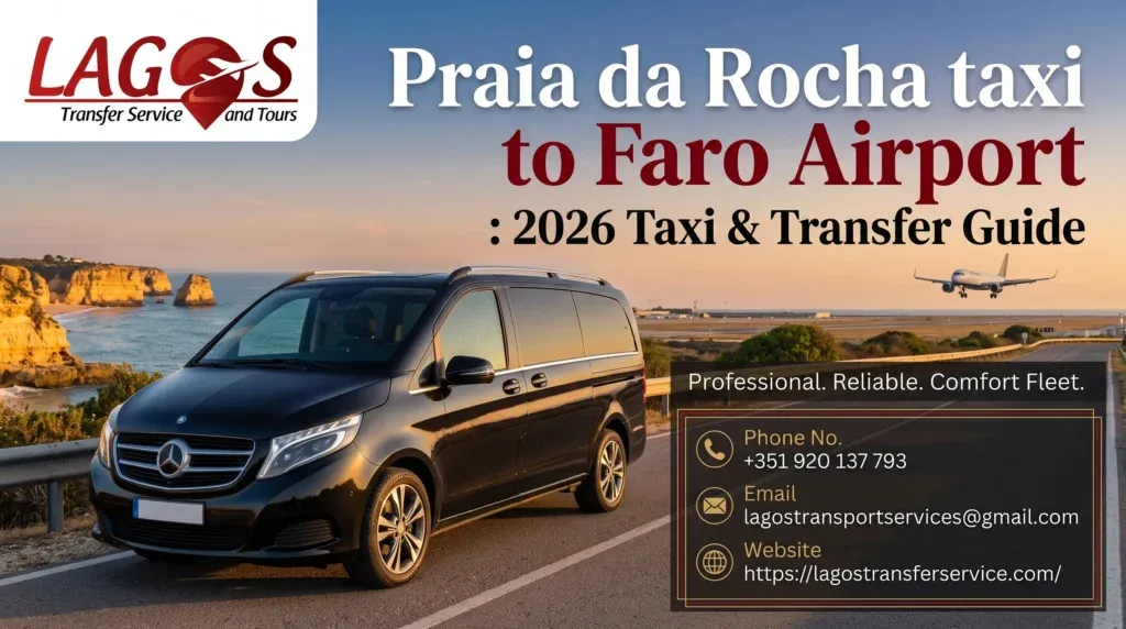 Praia da Rocha taxi to Faro Airport: 2026 Taxi & Transfer Guide
