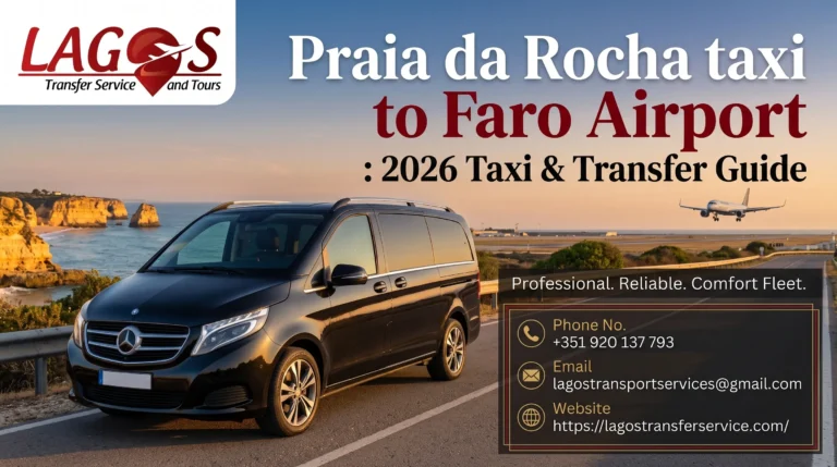 Praia da Rocha taxi to Faro Airport: 2026 Taxi & Transfer Guide