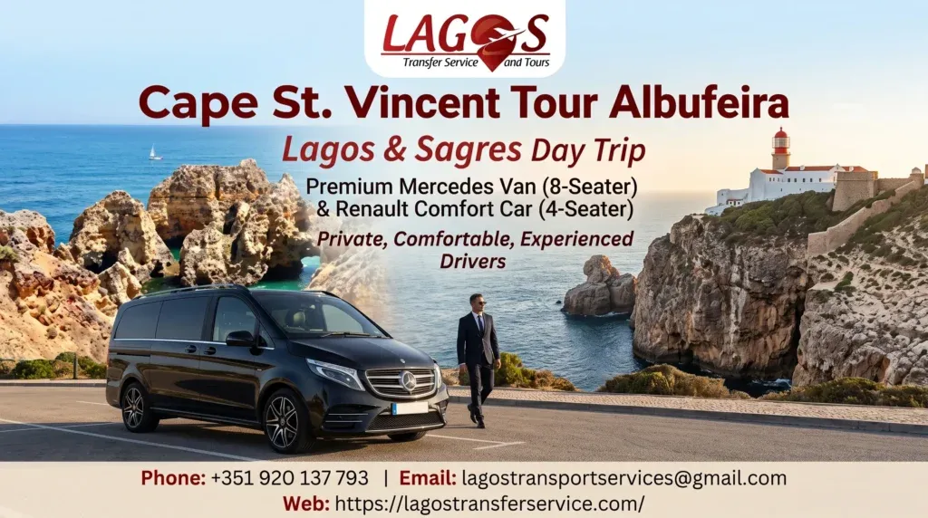 Cape St Vincent Tour Albufeira: Lagos & Sagres Day Trip