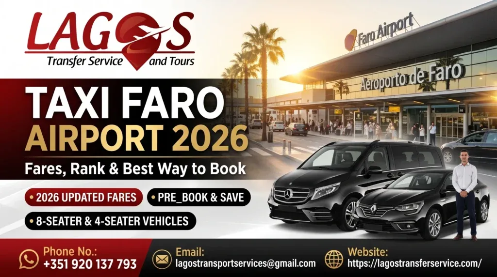 Taxi Faro Airport 2026: Fares, Rank & Best Way to Book